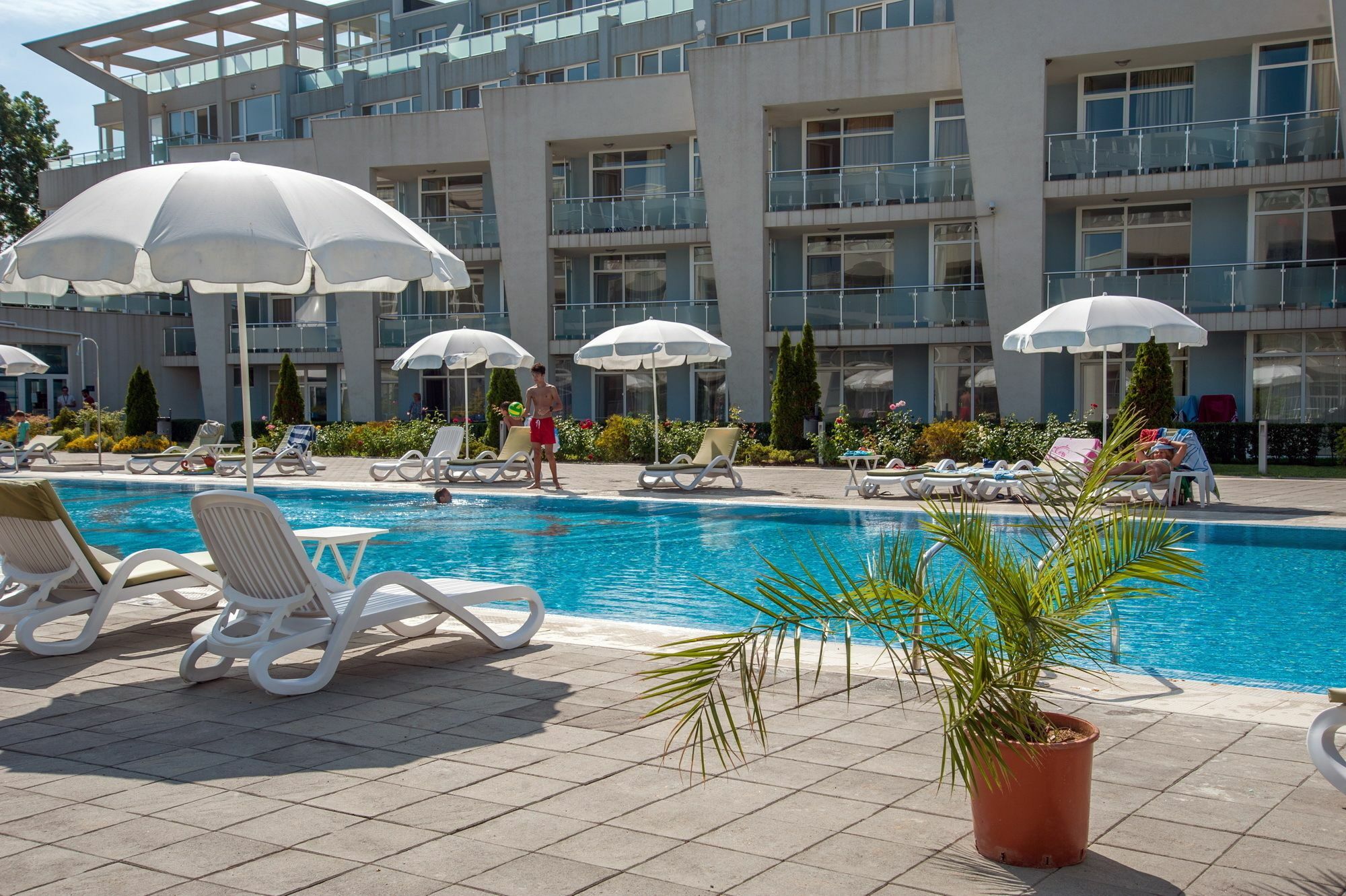 Black Sea Star Aparthotel โซโซโปล ภายนอก รูปภาพ